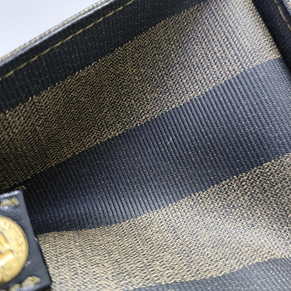 Coated Canvas Shoulder Bag Multicolor