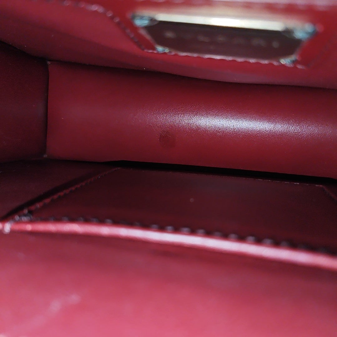 SERPENTI DIAMOND BLAST Small Quilted Calfskin Red