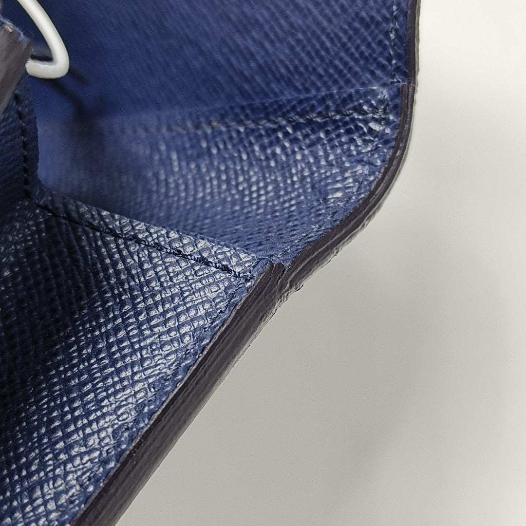 EMILIE Epi Blue Wallet