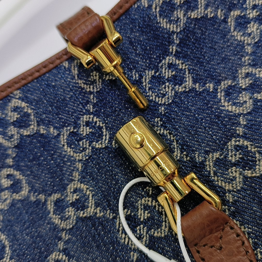 Jackie 1961 Mini Monogram Denim Blue