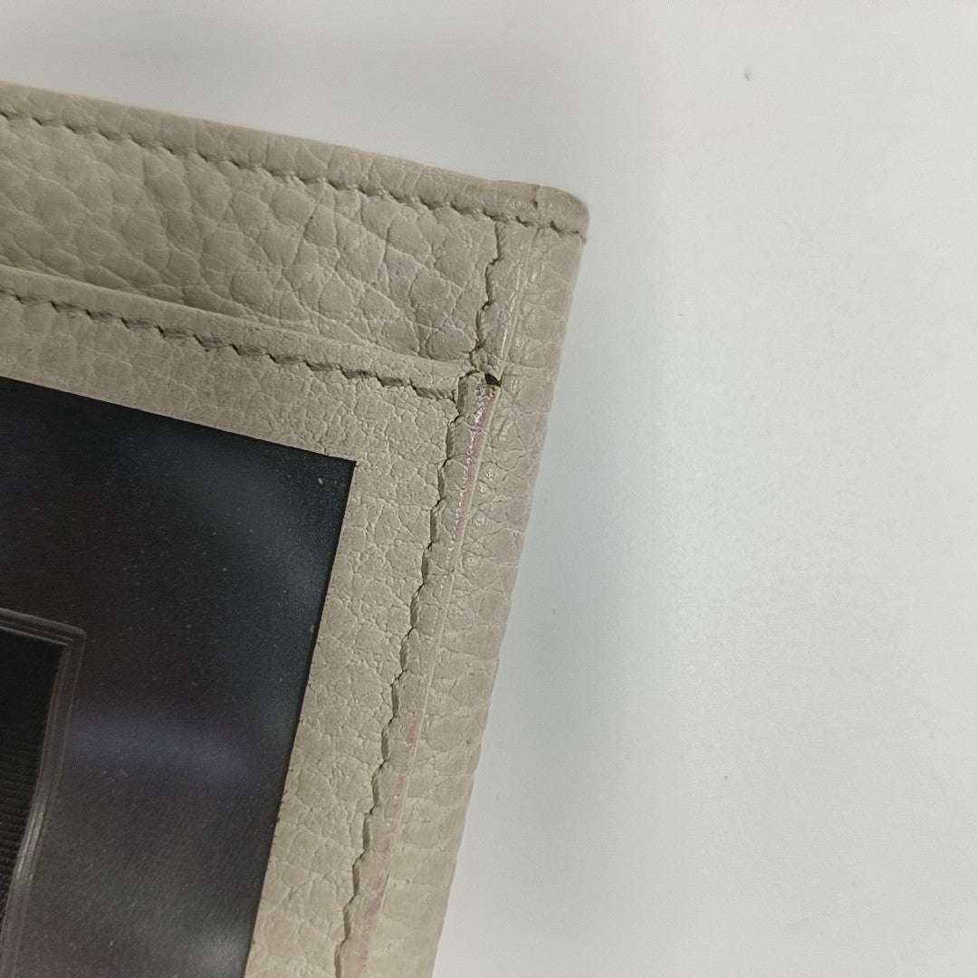 Calfskin Wallet White