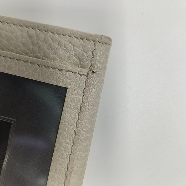Calfskin Wallet White