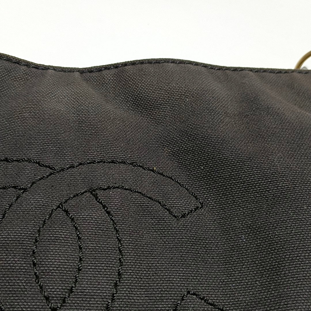 Quilted Canvas Black