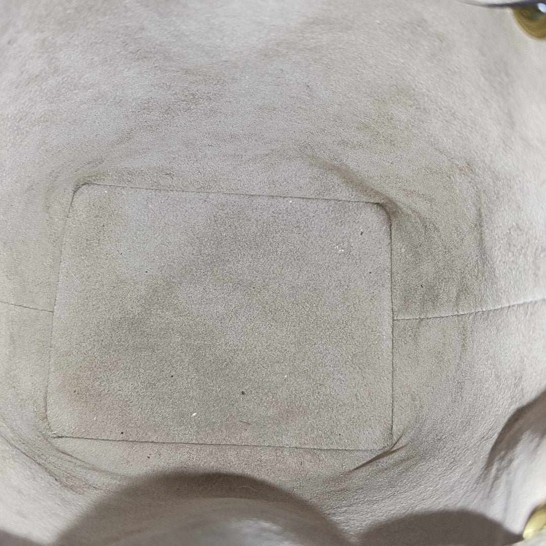 NOÉ Nano Monogram Calfskin Gray