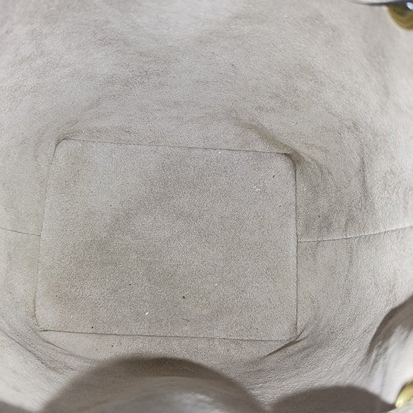 NOÉ Nano Monogram Calfskin Gray