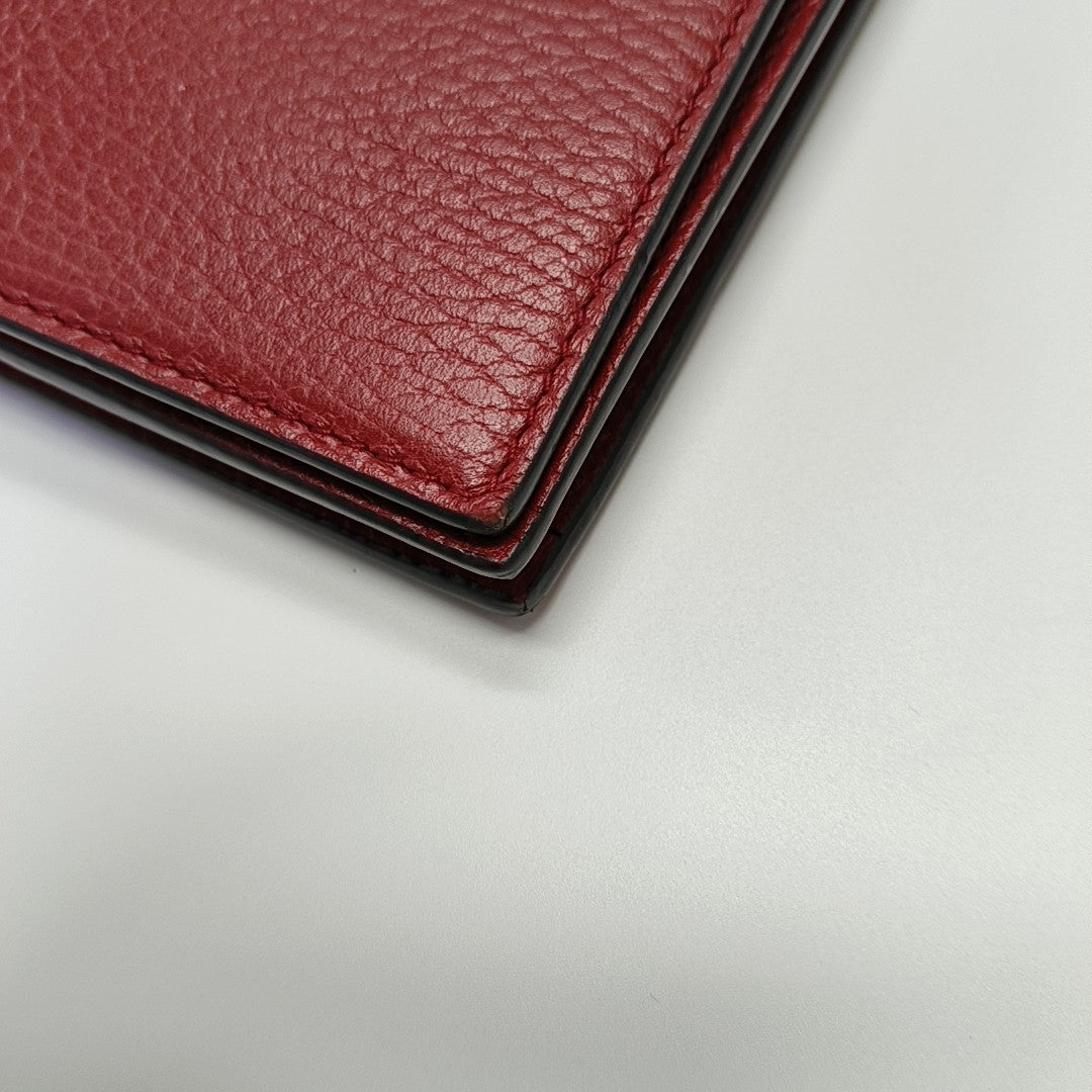 GG Marmont Super Mini Calfskin Red