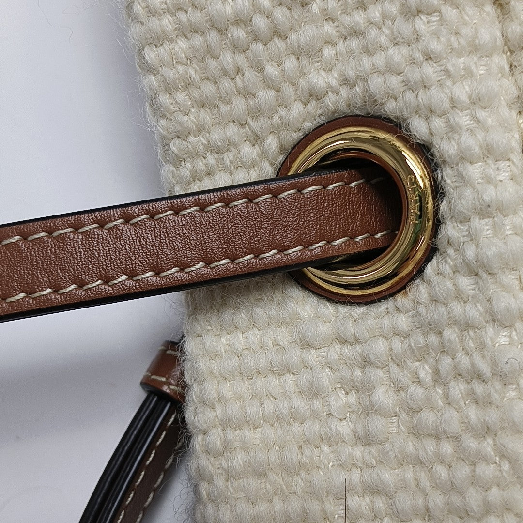 CABAS CELINE Fabric Beige