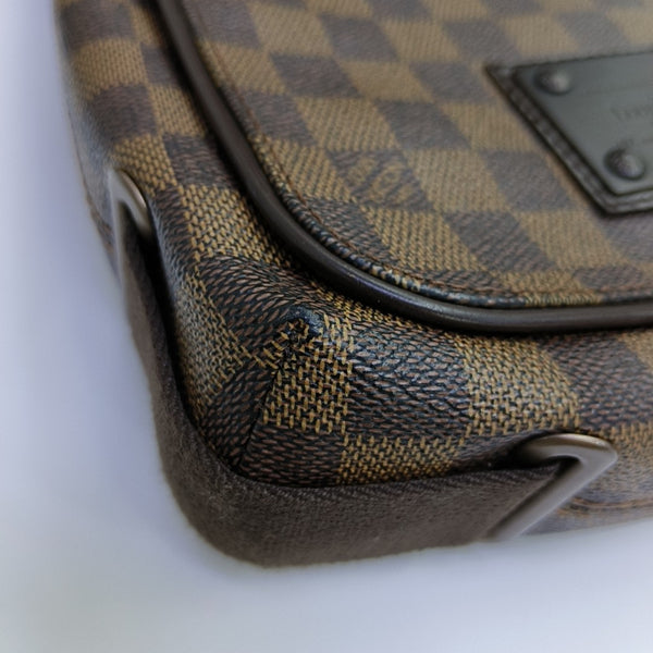 BROOKLYN PM Damier Ebene Coated Canvas Brown