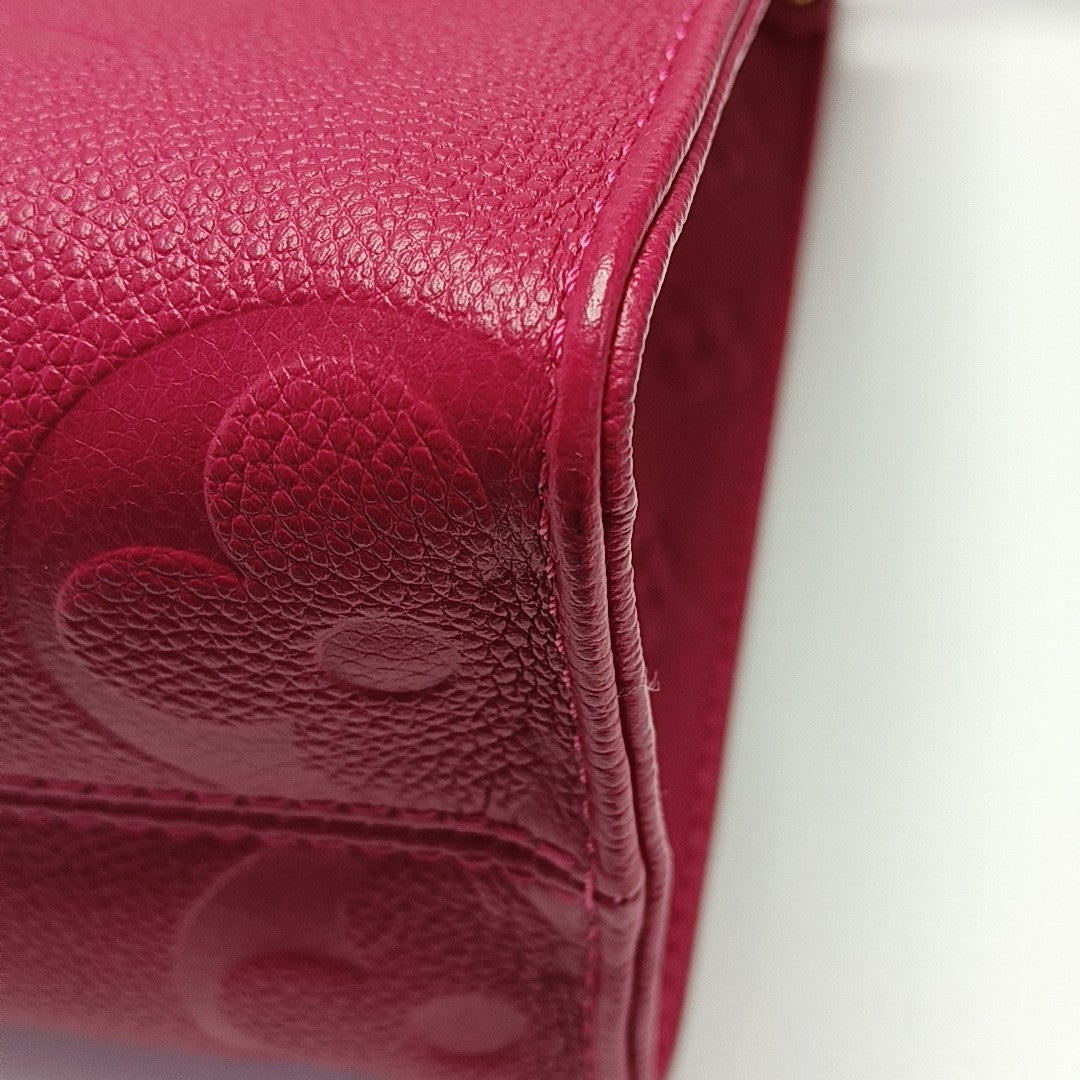ONTHEGO PM Monogram Calfskin Red