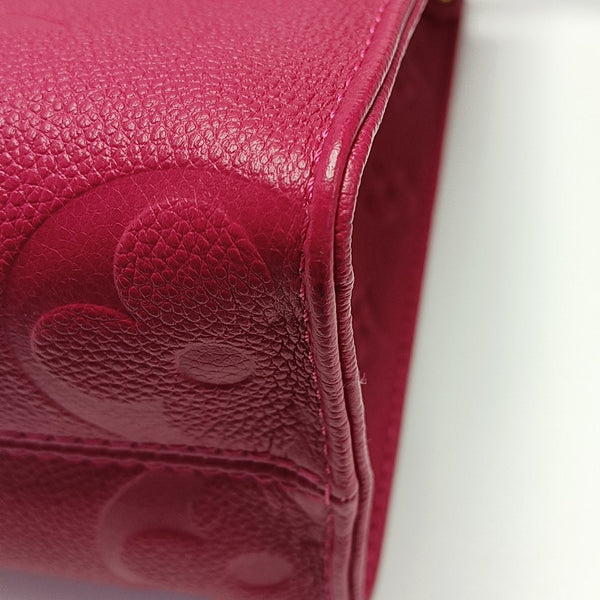 ONTHEGO PM Monogram Calfskin Red