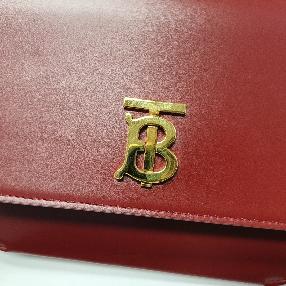 TB Mini Calfskin Red