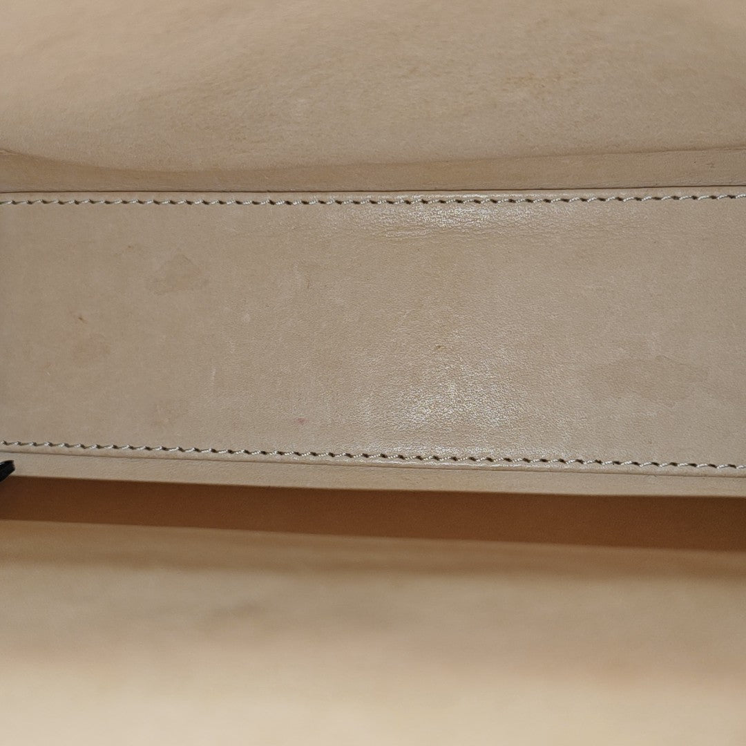 Tempête Small Calfskin White