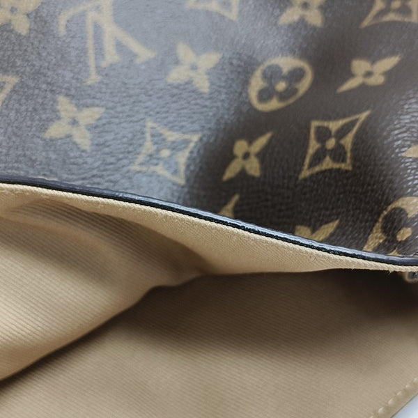 GRACEFUL TPM Monogram Coated Canvas Brown