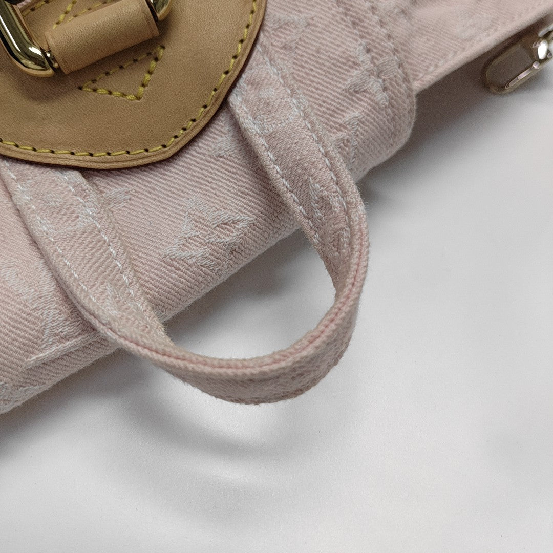 VENICE Monogram Denim Pink