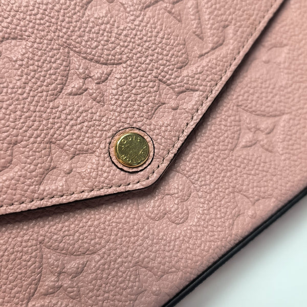 FÉLICIE Monogram Calfskin Pink