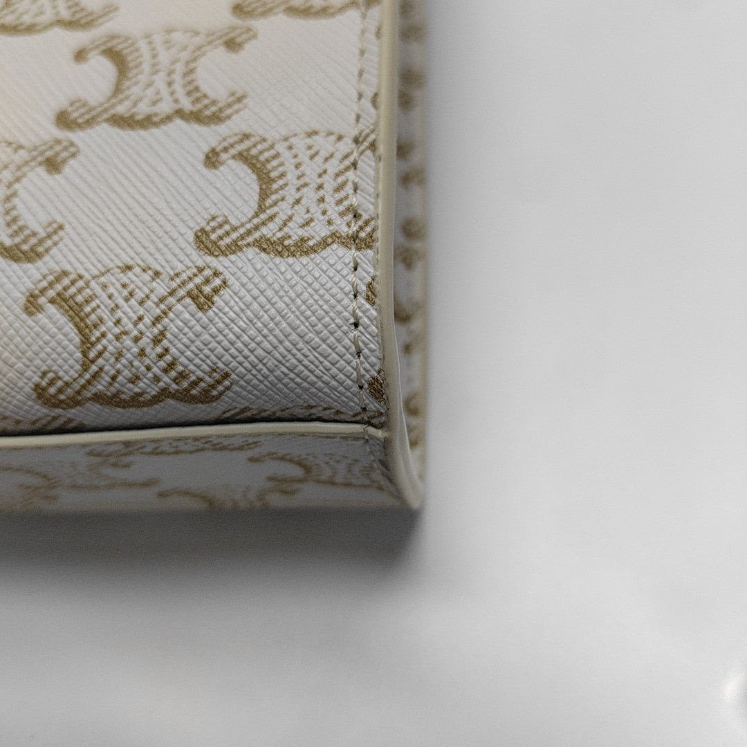 CABAS CELINE Mini Coated Canvas White
