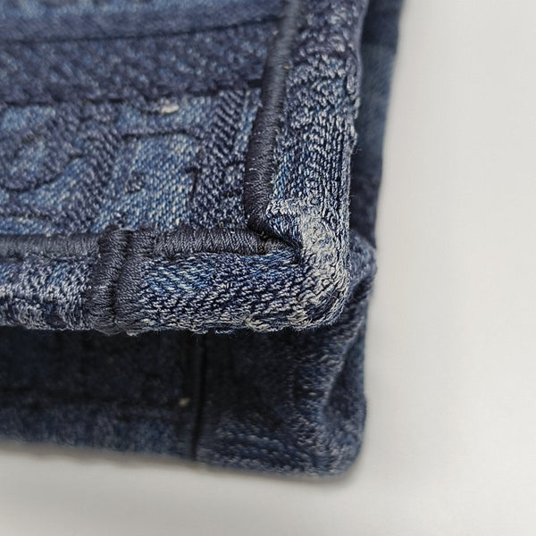 Book Tote Mini Canvas Blue