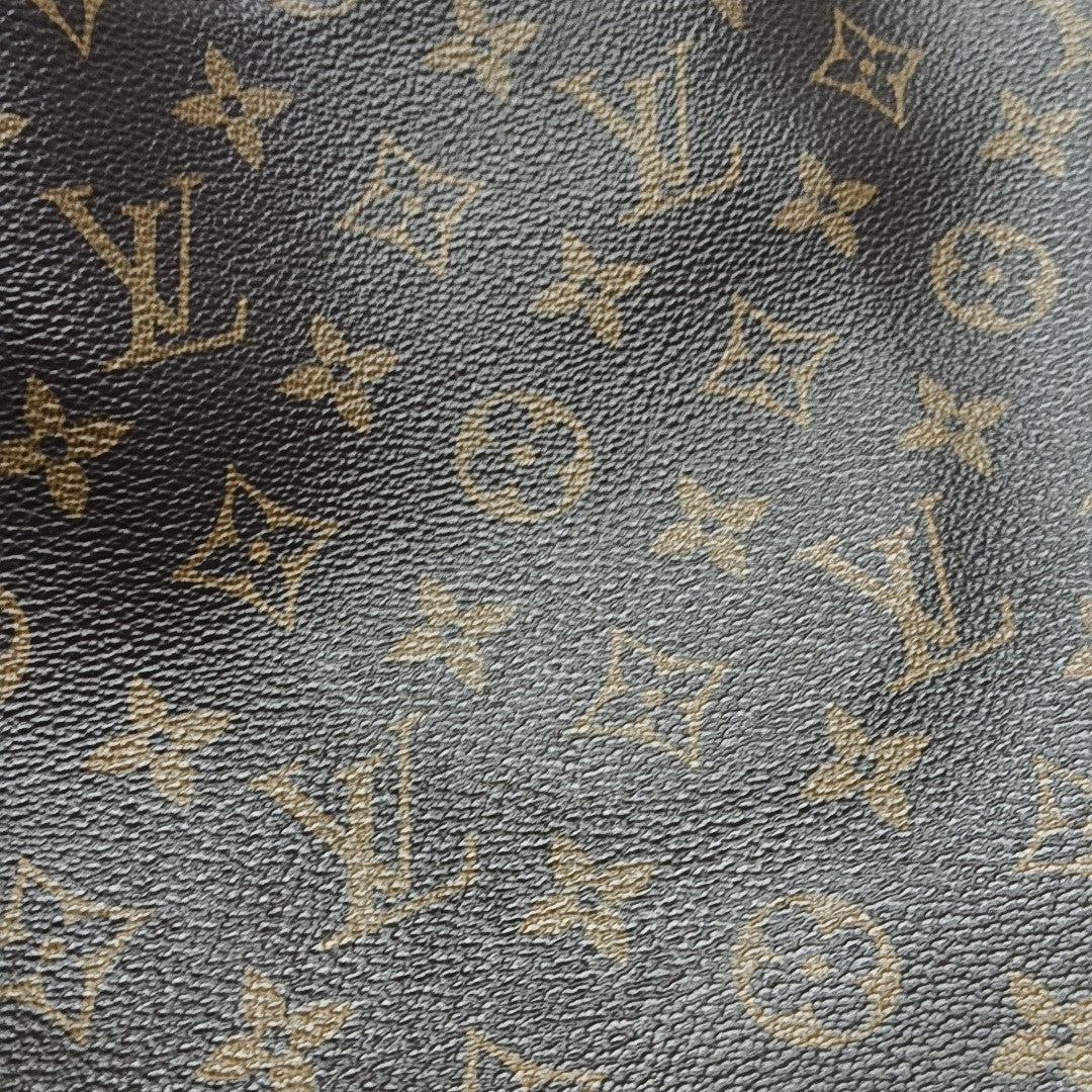 POPINCOURT PM Monogram Coated Canvas Brown