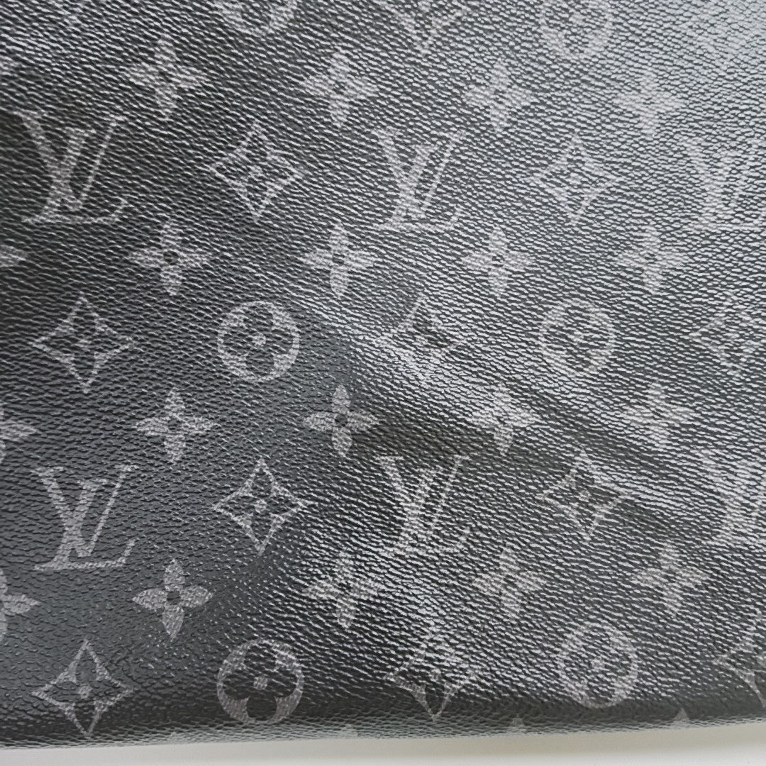 Pochette Voyag MM Monogram Coated Canvas Black
