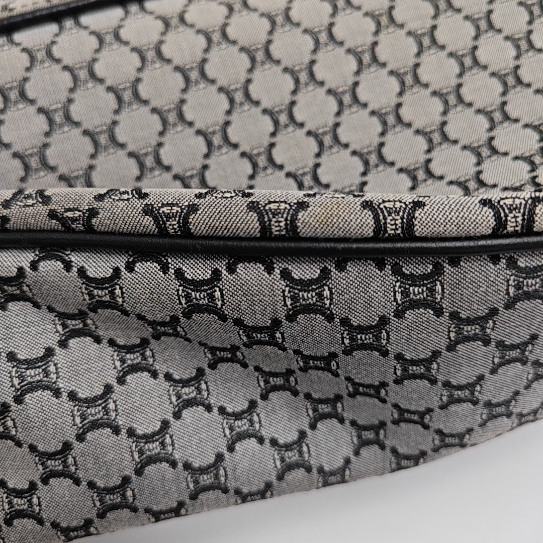 Canvas Top Handle Bag Gray