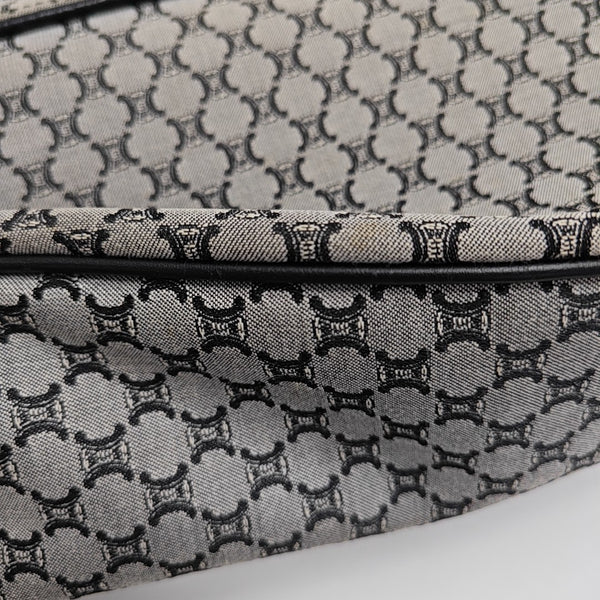 Canvas Top Handle Bag Gray
