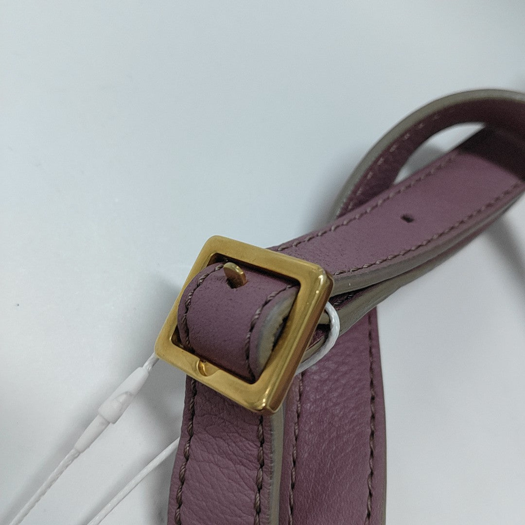 Marcie Mini Piel de Becerro Rosa