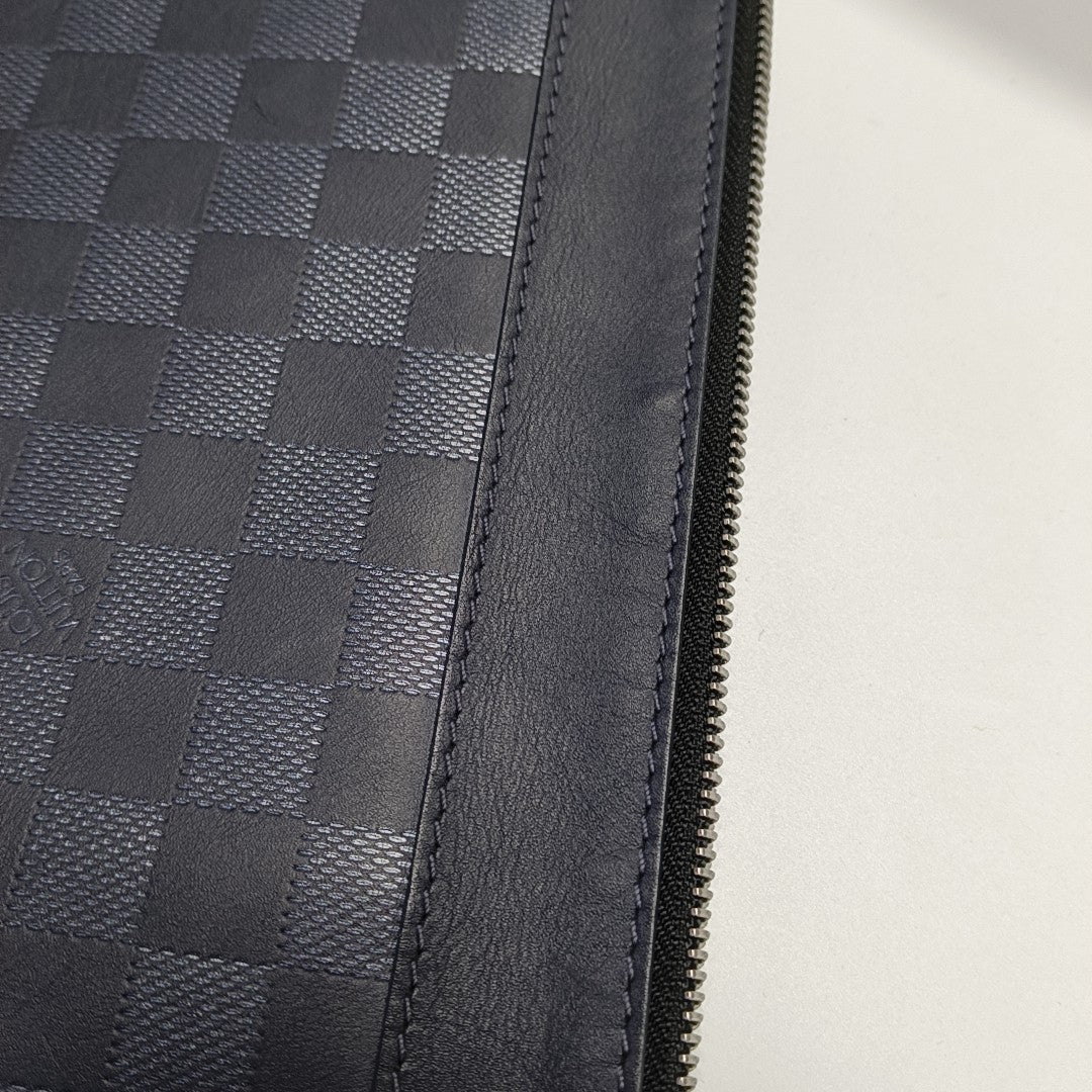 DISCOVERY GM Damier Calfskin Blue