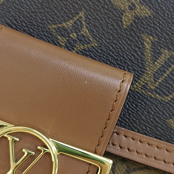 DAUPHINE Mini Coated Canvas Brown
