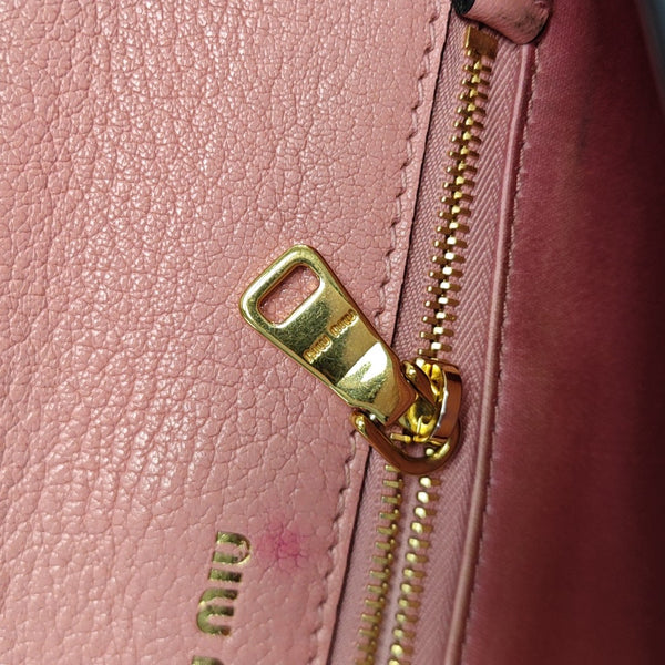 Miu Confidential Lambskin Pink
