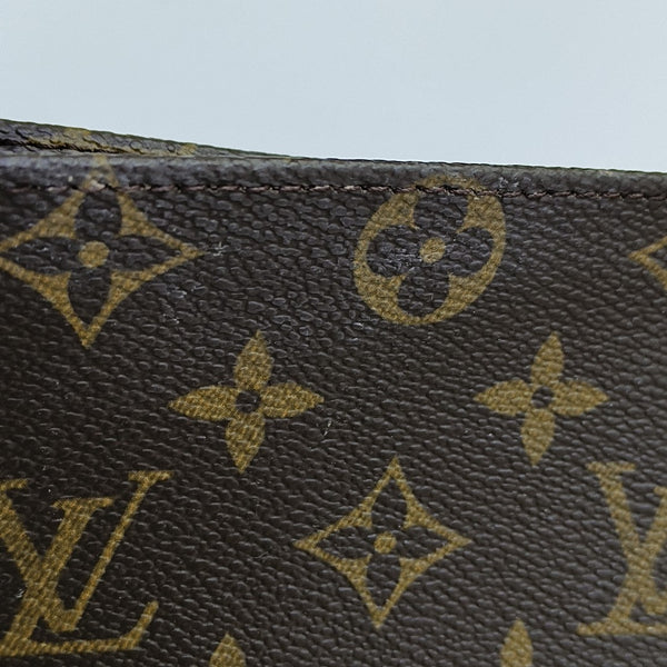 BUCKET Monogram Coated Canvas Brown