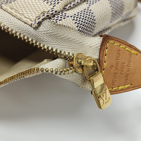 ACCESSOIRES GM Damier Azur Coated Canvas White