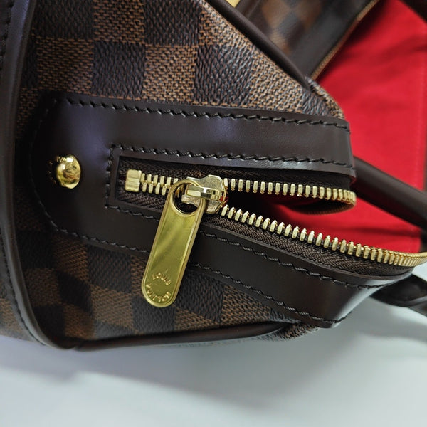 BERKELEY Damier Ebene Coated Canvas Brown