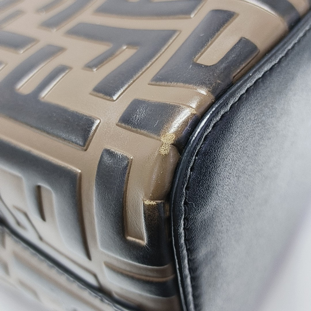 Mon Tresor Mini Monogram Calfskin Brown