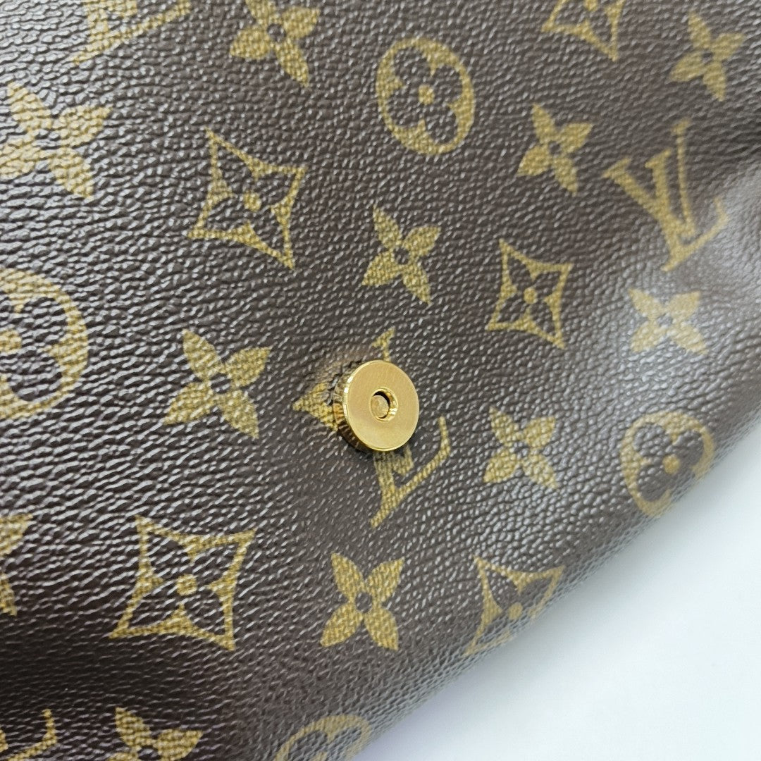MUSETTE TANGO Monogram Coated Canvas Brown