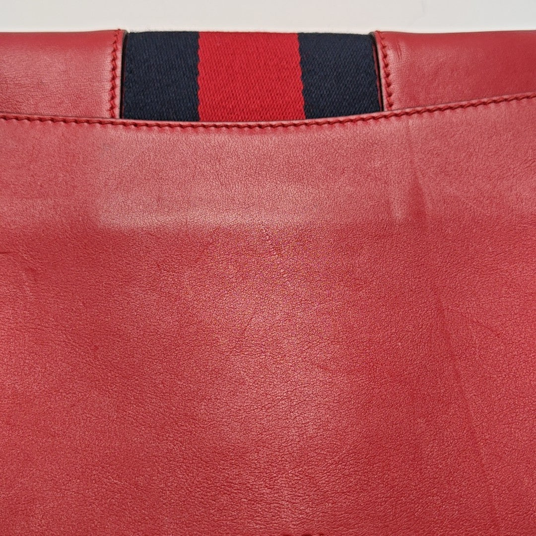 Sylvie Small Calfskin Red