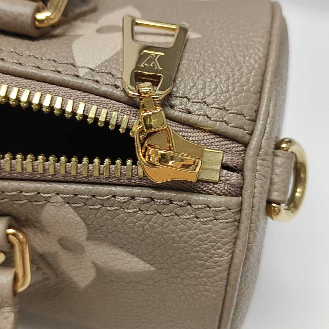 PAPILLON BB Calfskin Gray