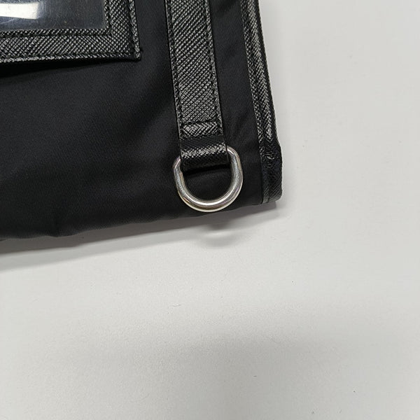 Fold Wallet Nylon Black