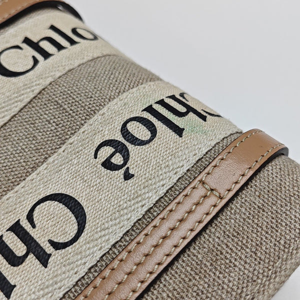 Woody Mini Fabric Beige