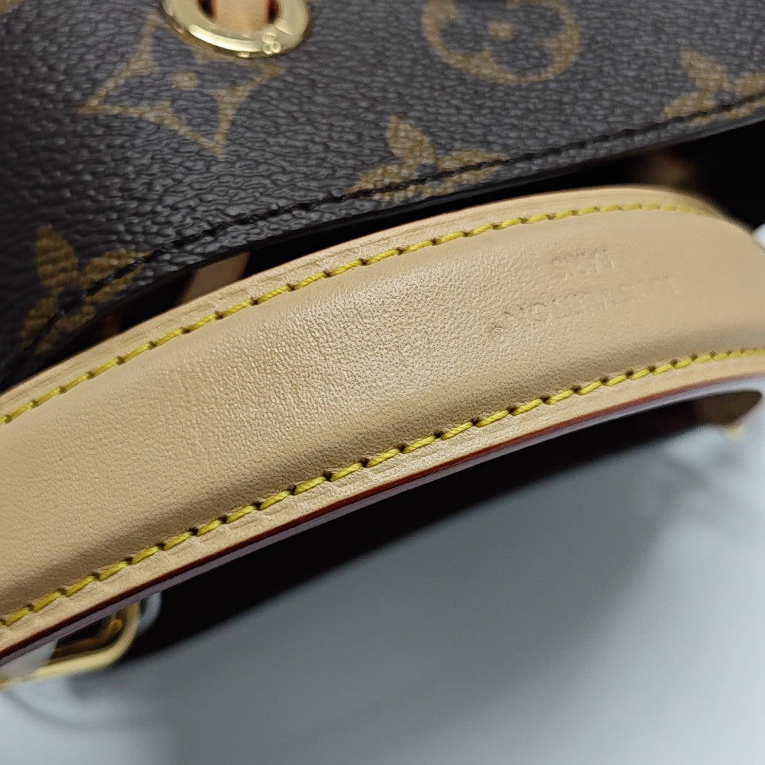 NÉONOÉ BB Monogram Coated Canvas Brown