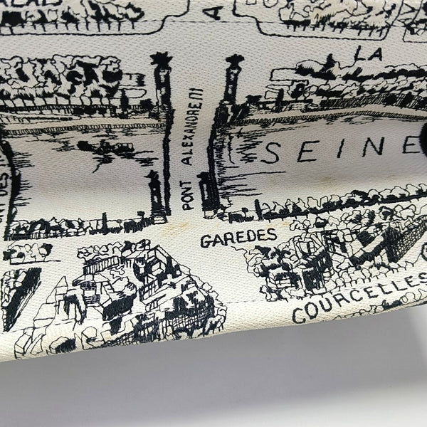 Book Tote Medium Canvas White