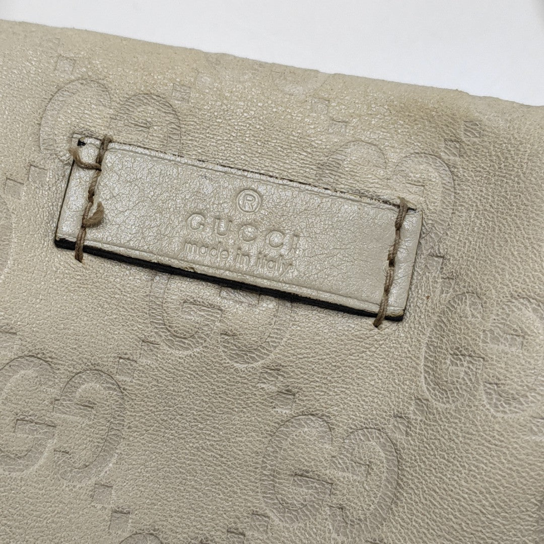 Joy Medium Monogram Calfskin Beige