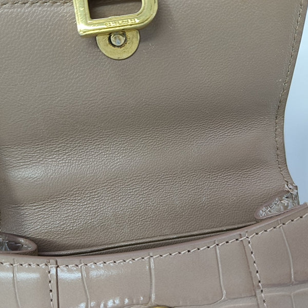 Hourglass Mini Calfskin Pink