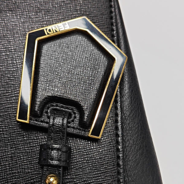 2 Jours Small Calfskin Black