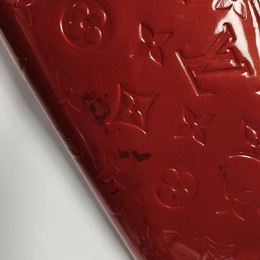 ZIPPY Patent Leather Red Wallet