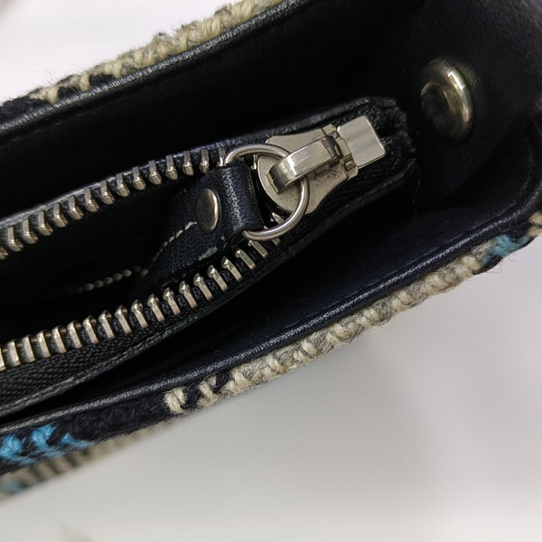 Fabric Top Handle Bag Multicolor