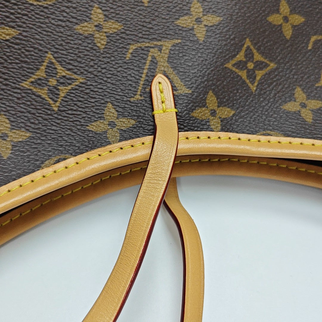 CARRYALL PM Monogram Coated Canvas Brown
