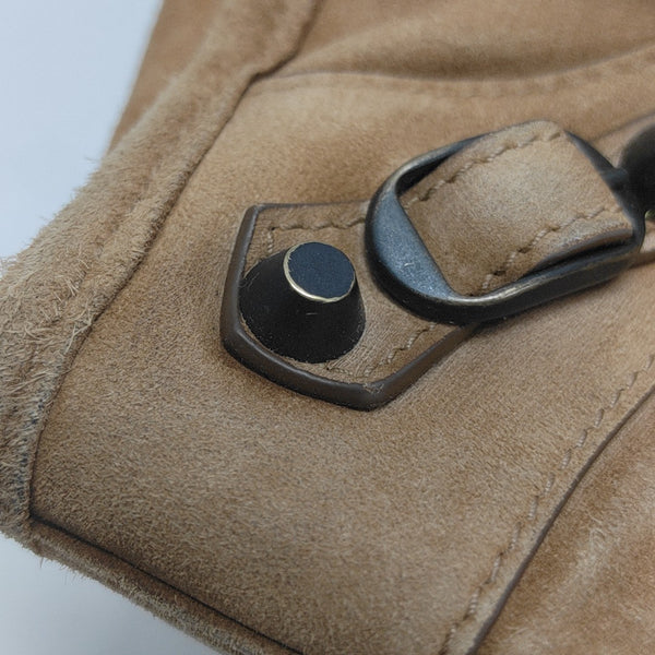 LE CITY Small Suede Brown