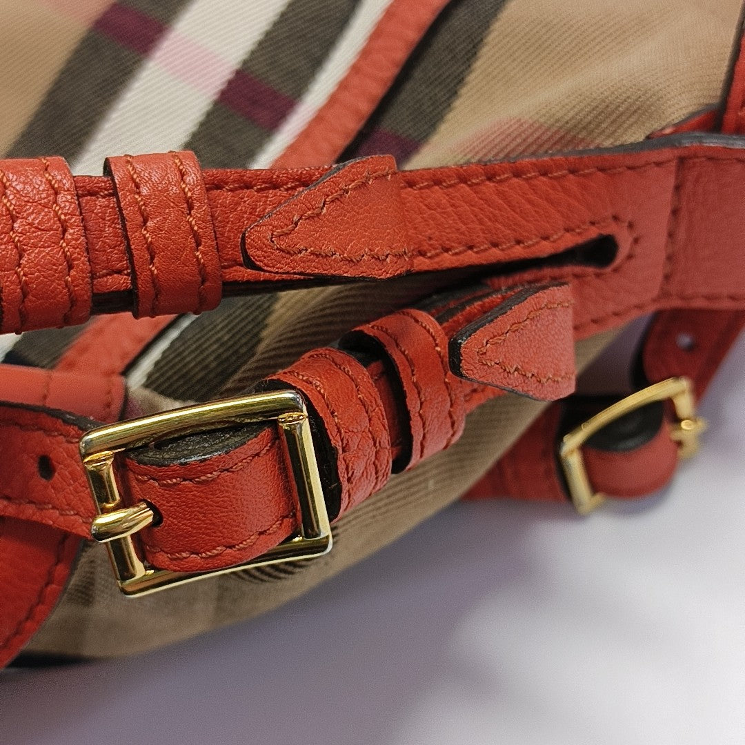 Whipstitch Coated Canvas Multicolor