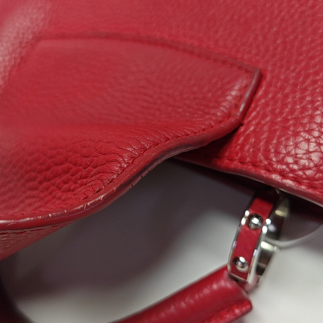 CAPUCINES BB Calfskin Red