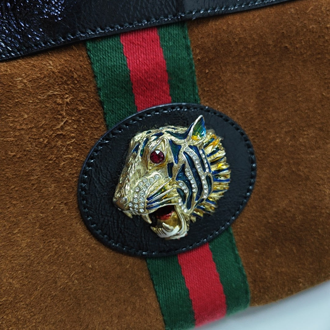 Rajah Large Suede Brown